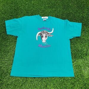 Vintage 90s Bull Ride Rodeo Shirt XL 23x27 Dave-Martins Championship Bull Rider